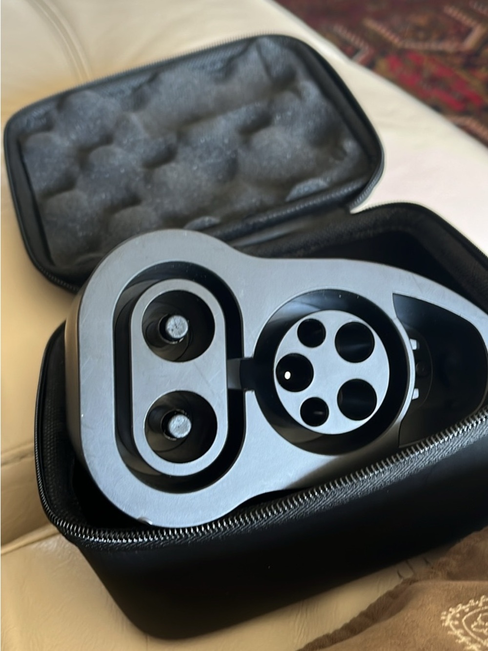 Tesla CCS combo 1 to NACS adapter with black Case with Foam Insert